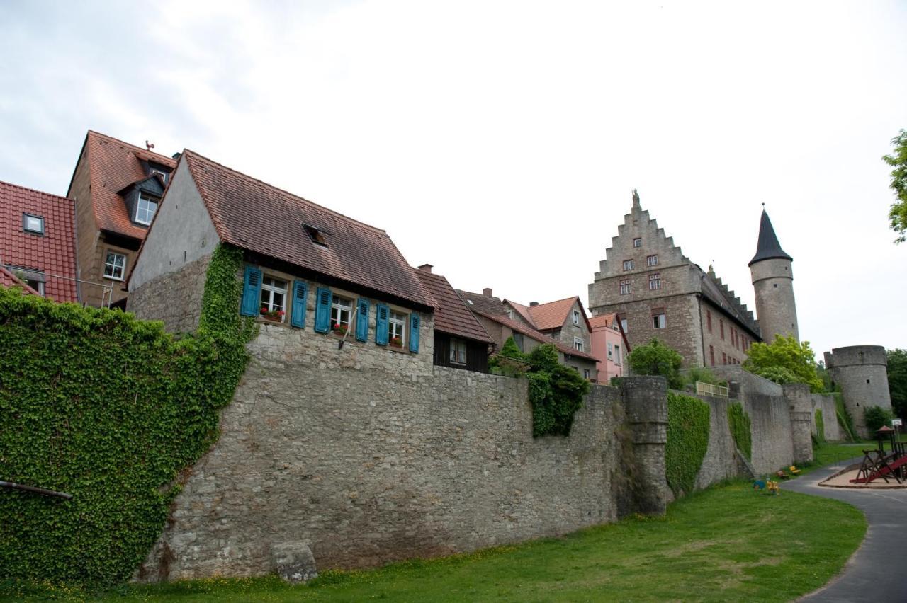 Goldgemaeuer Appartements Ochsenfurt Buitenkant foto